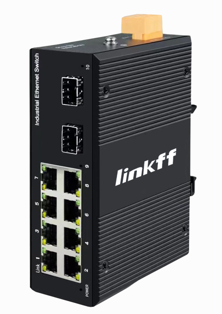 Switch PoE industriel Link2f 2F-K82 - 8 ports PoE et 2 ports SFP